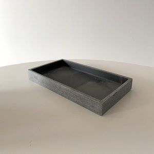 Kassatex Slate Bathroom Accessories Tray
